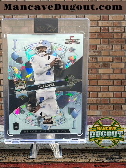 2026 Wild Card Black Tie Edition - Gio Lopez — Jack of Diamonds • 1/1
