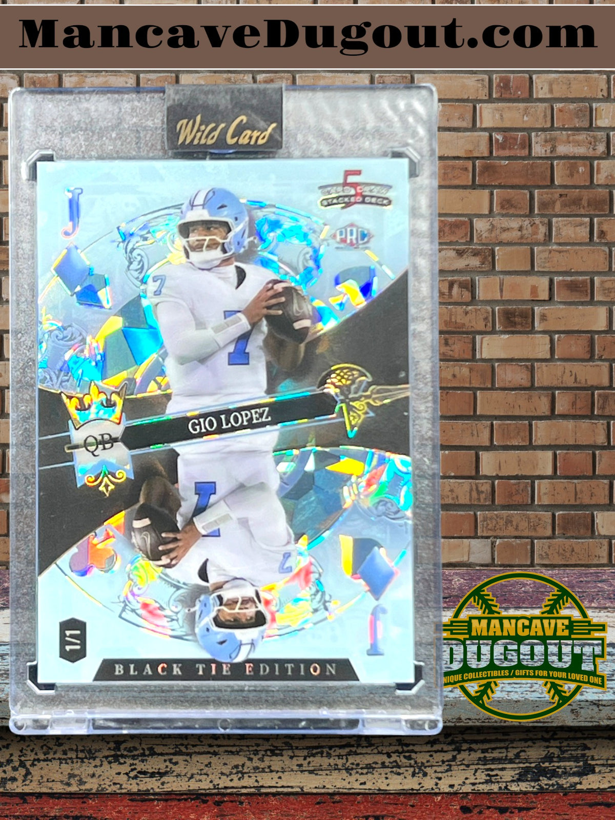 2026 Wild Card Black Tie Edition - Gio Lopez — Jack of Diamonds • 1/1
