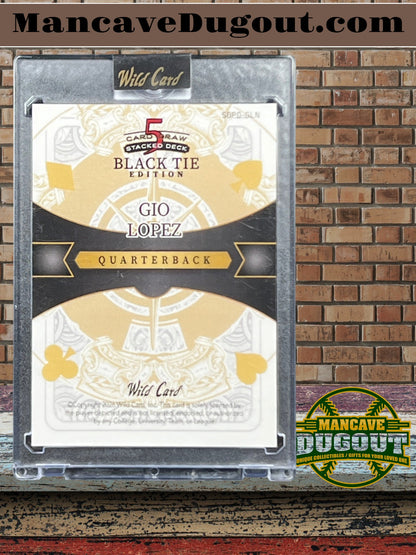 2026 Wild Card Black Tie Edition - Gio Lopez — Jack of Diamonds • 1/1