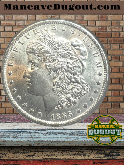 1885-O Morgan Silver Dollar AU-58 Computer Graded – New Orleans