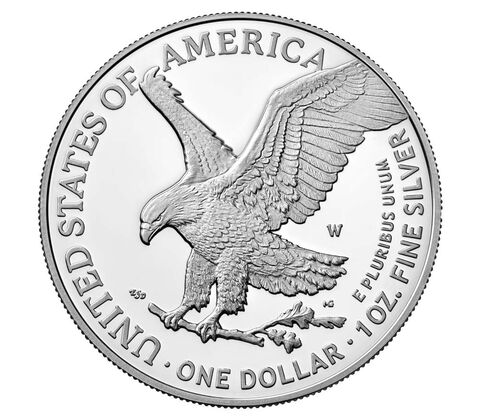 2023 American Eagle One Ounce Silver Proof Coin-W