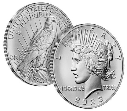 2023 Uncirculated Peace Silver Dollar