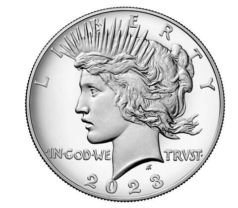 2023 Proof Peace Silver Dollar