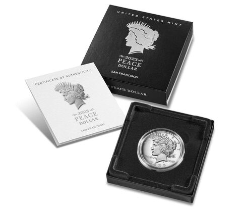 2023 Proof Peace Silver Dollar