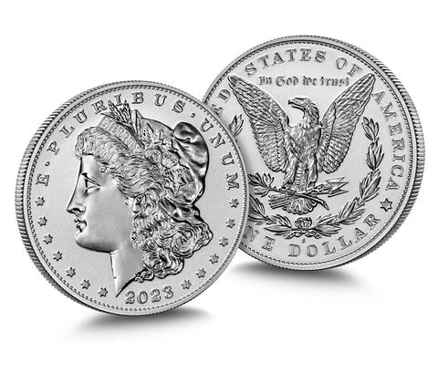 2023 Morgan and Peace Dollar Two-Coin Reverse Proof Set