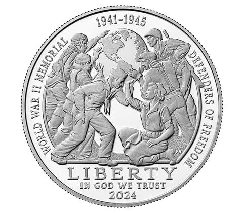 2024 Greatest Generation Proof Silver Dollar