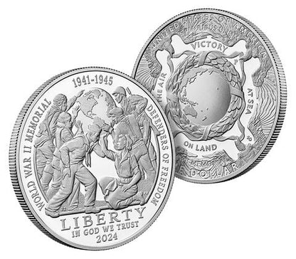 2024 Greatest Generation Proof Silver Dollar
