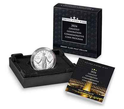 2024 Greatest Generation Proof Half Dollar