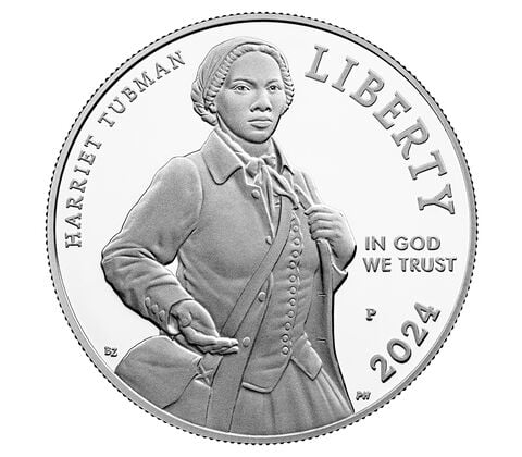 2024 Harriet Tubman 2024 Proof Silver Dollar