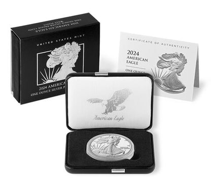 American Eagle 2024 One Ounce Silver Proof Coin WEST POINT (W)