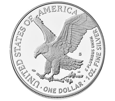 2024 - American Eagle One Ounce Silver Proof Coin - S