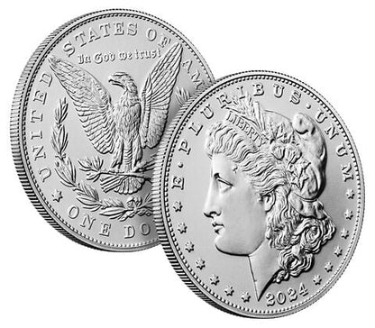 2024 - Morgan Silver Dollar  Uncirculated Coin PHILADELPHIA (P)