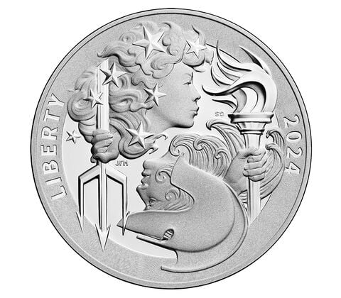 2024 Liberty & Britannia Silver Medal - PHILADELPHIA (P)
