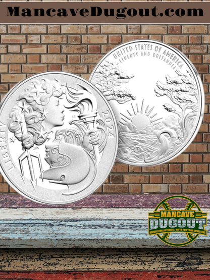 2024 Liberty & Britannia Silver Medal - PHILADELPHIA (P)