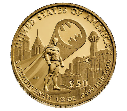 2025-Comic Art 24-Karat Gold Proof Coin – Batman™