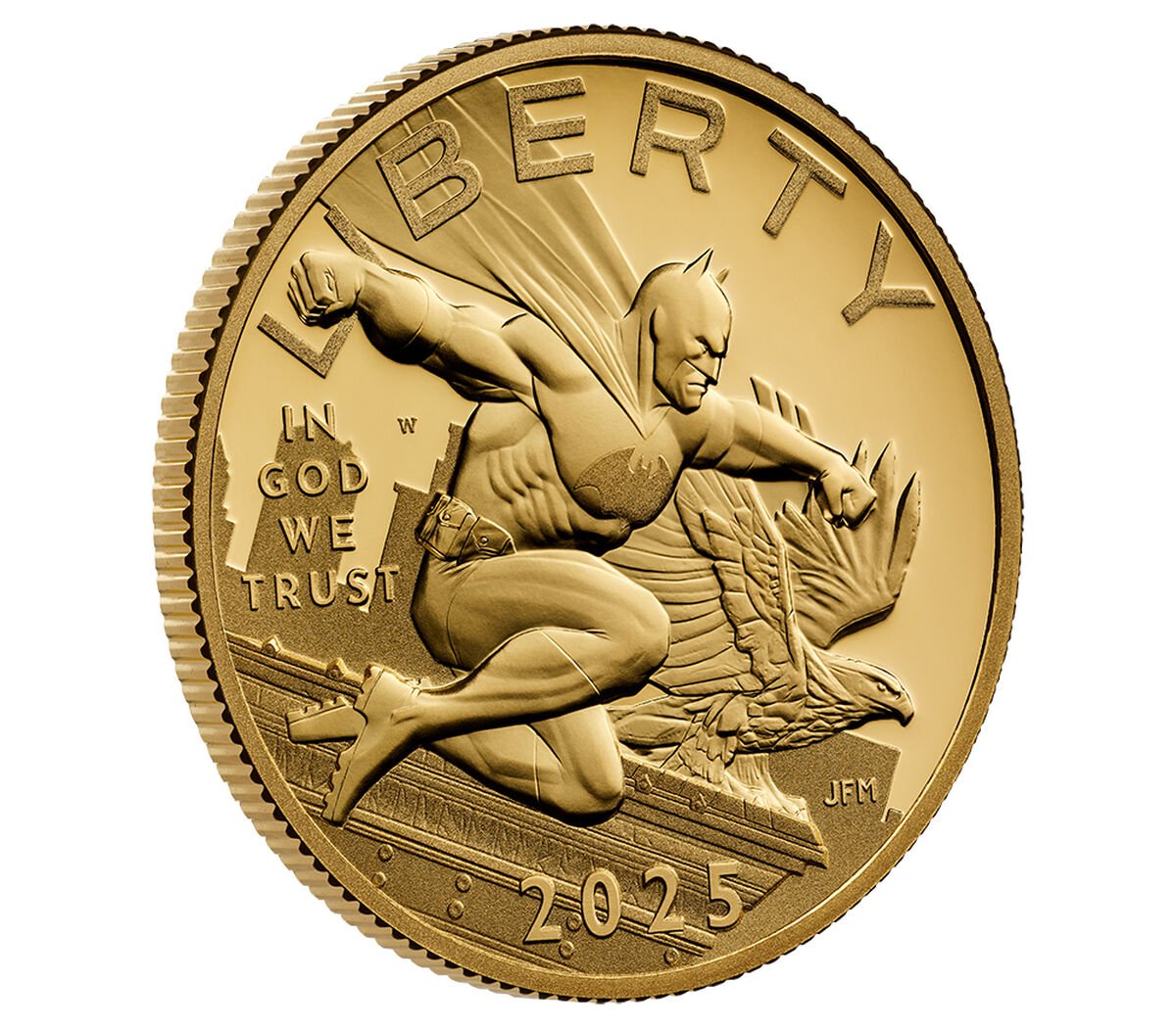 2025-Comic Art 24-Karat Gold Proof Coin – Batman™