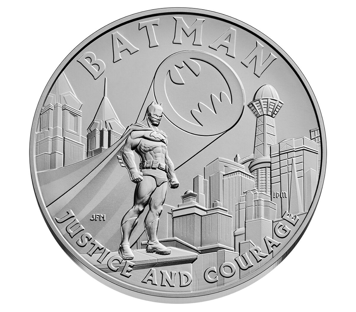 2025 - Comic Art One Batman-Ounce Silver Medal-Philadelphia (P)