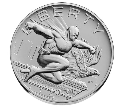 2025-Comic Art 2.5 Ounce Silver Medal – Batman™