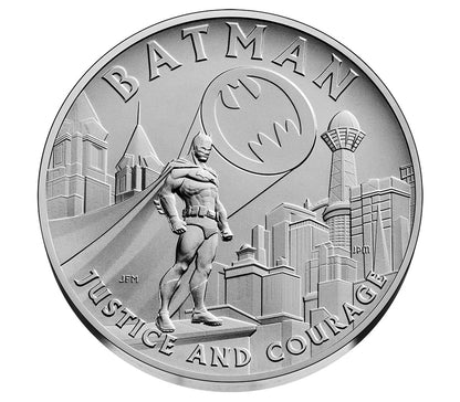 2025-Comic Art 2.5 Ounce Silver Medal – Batman™