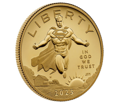 Comic Art 24-Karat Gold Proof Coin – Superman™