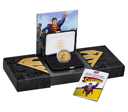 Comic Art 24-Karat Gold Proof Coin – Superman™