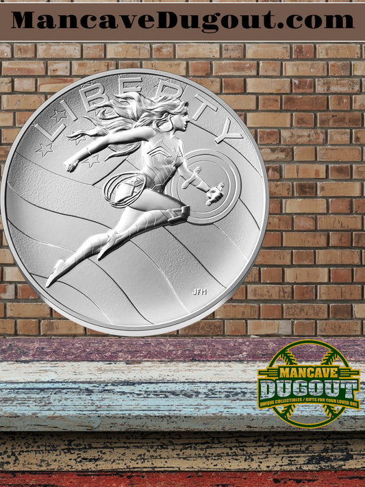 2025 - Comic Art One Ounce Silver Medal – Wonder Woman™