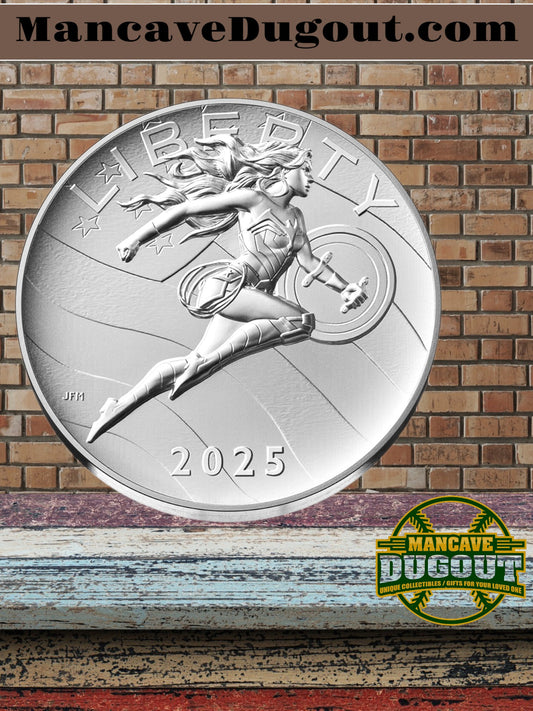 2025 - Comic Art 2.5 Ounce Silver Medal – Wonder Woman™