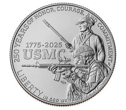 2025 U.S. Marine Corps 250th Anniversary Uncirculated Half Dollar