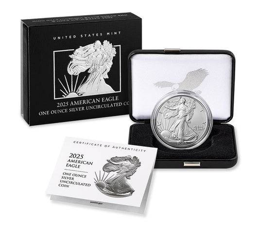 2025 American Eagle One Ounce Silver Uncirculated Coin