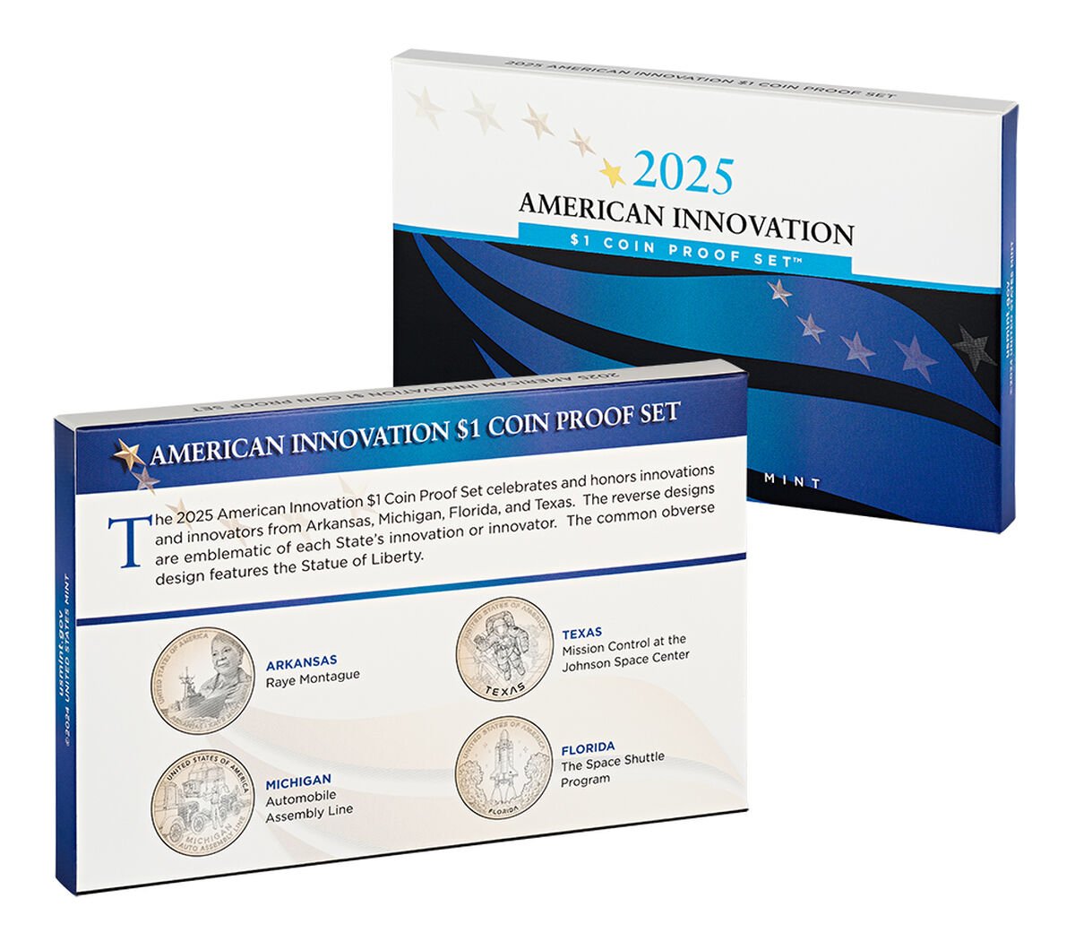 2025 American Innovation $1 Coin Proof Set - San Francisco (S)