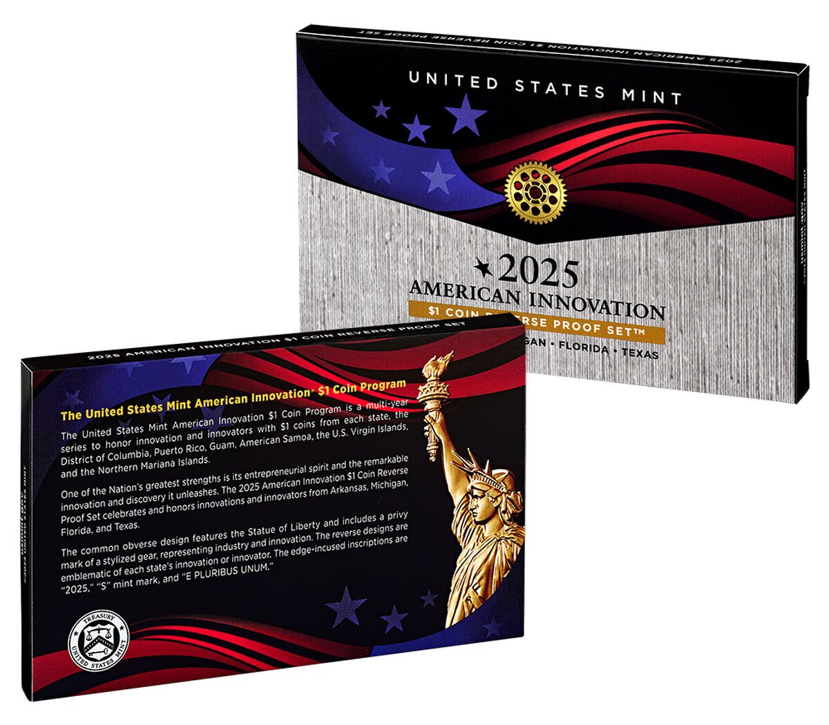 2025 - American Innovation $1 Coin Reverse Proof Set