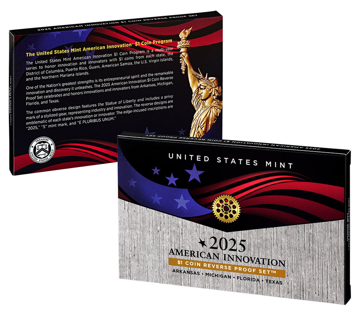 2025 - American Innovation $1 Coin Reverse Proof Set