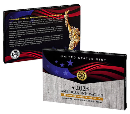 2025 - American Innovation $1 Coin Reverse Proof Set