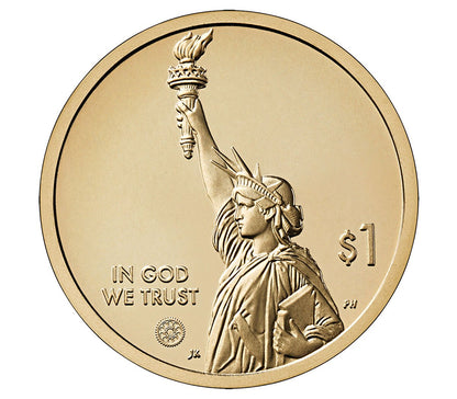 2025 American Innovation $1 Coin US Mint $25 Roll – Michigan – P