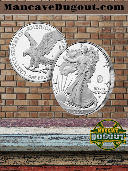 2025 - 250th Anniversary United States Marine Corps American Eagle One Ounce Silver Proof Coin