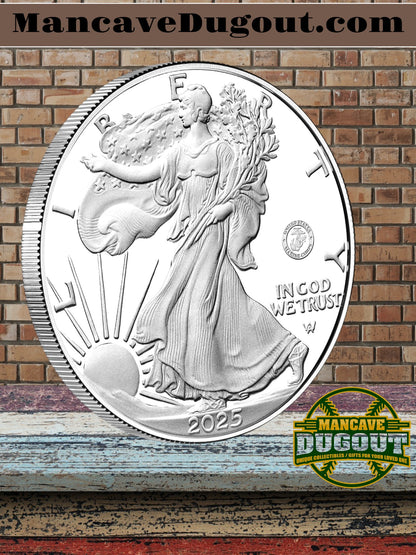 2025 - 250th Anniversary United States Marine Corps American Eagle One Ounce Silver Proof Coin