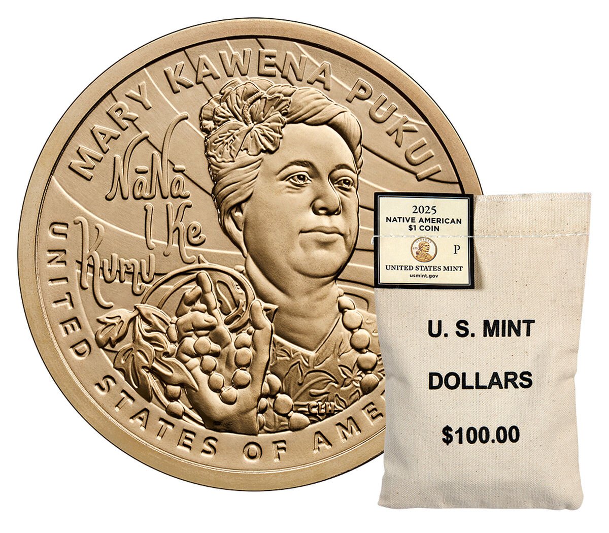 2025 Native American $1 Coin Bags – P