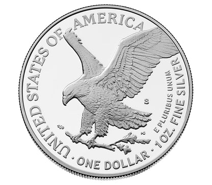 2025-250th Anniv. United States Navy American Eagle 1-Ounce Silver-w-OGP-COA