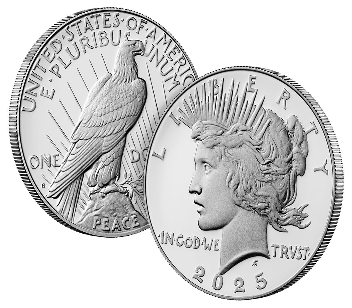 Peace Silver Dollar 2025-S Proof Coin-OGP & COA