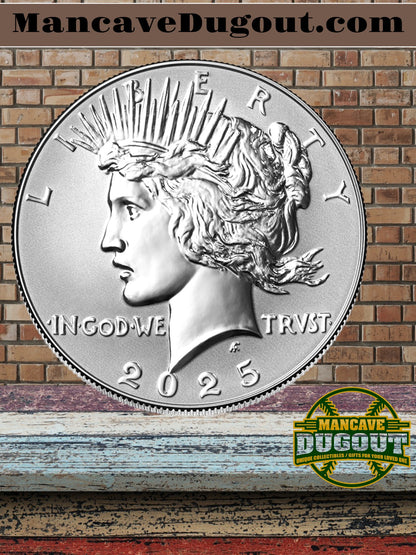 2025 Morgan and Peace Dollar Reverse Proof Two-Coin Set