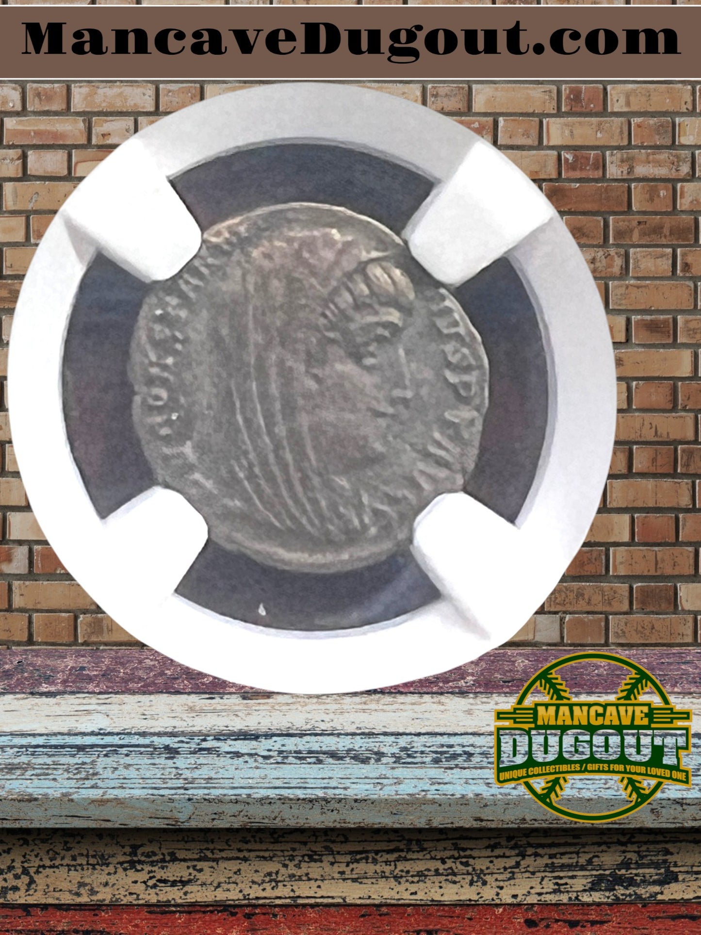 Roman Empire – Constantine I - AE4 BI Nummus • Posthumous Issue • AD 307–337 NGC XF-262