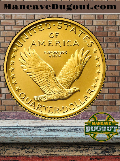 2026 Best of the Mint – 1916 Standing Liberty Quarter Dollar Gold Coin & Silver Medal Set