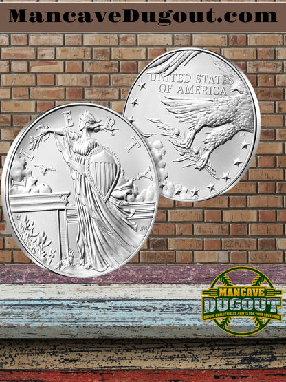 2026 Best of the Mint – 1916 Standing Liberty Quarter Dollar Gold Coin & Silver Medal Set
