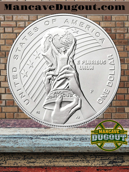FIFA World Cup 2026™ Uncirculated Silver Dollar (P) - U.S. Mint Commemorative - 99.9% Fine Silver