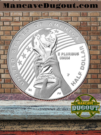 FIFA World Cup 2026™ Proof Half Dollar (Philadelphia Mint) - Official U.S. Mint Commemorative Issue