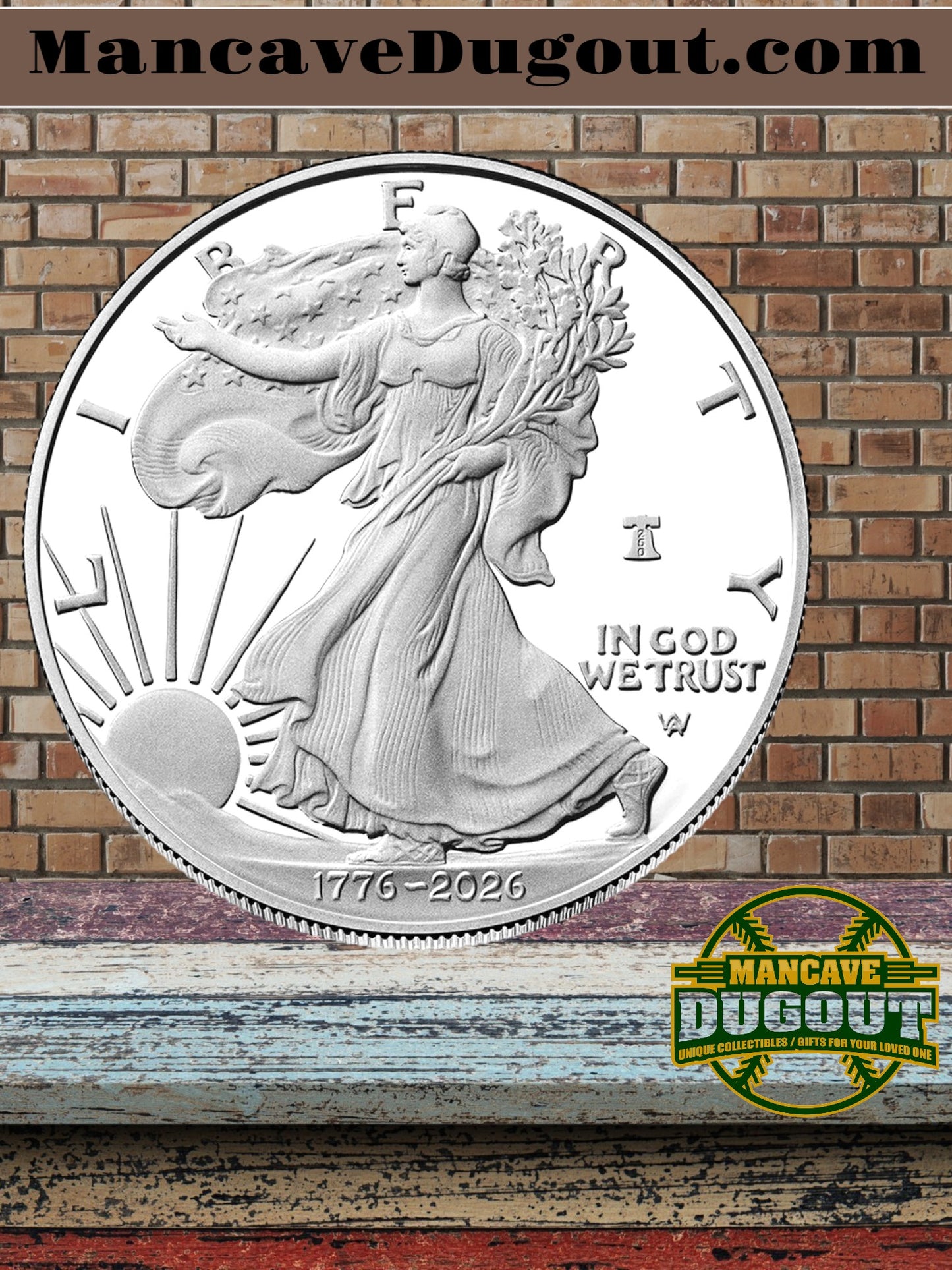 2026 American Eagle One Ounce Silver Proof Coin – U.S. Mint Premium Release – Semiquincentennial Privy Mark