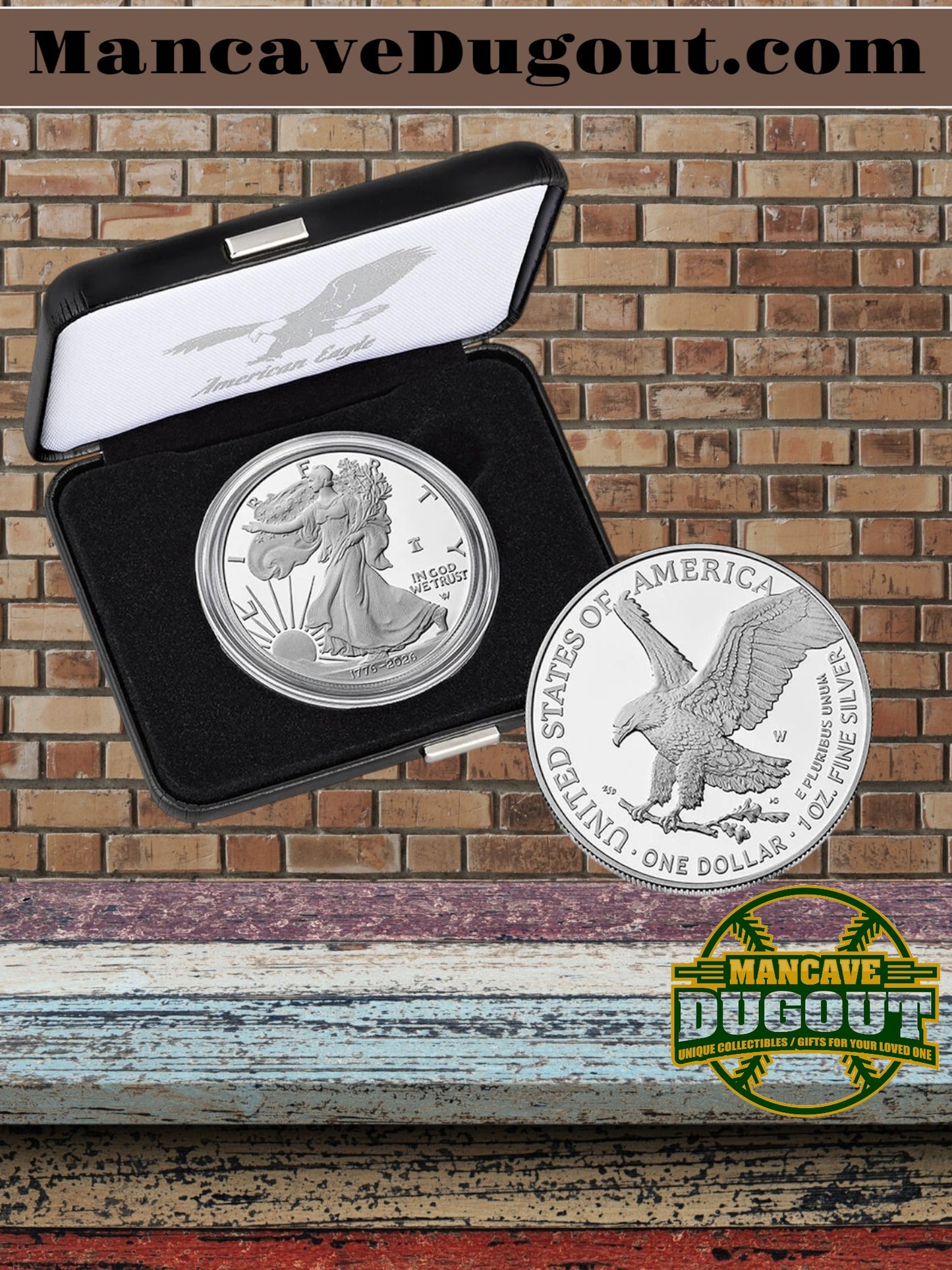 2026 American Eagle One Ounce Silver Proof Coin – U.S. Mint Premium Release – Semiquincentennial Privy Mark