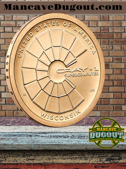American Innovation $1 Coin Bags™ honoring innovation in Wisconsin - 100-coin bag - P