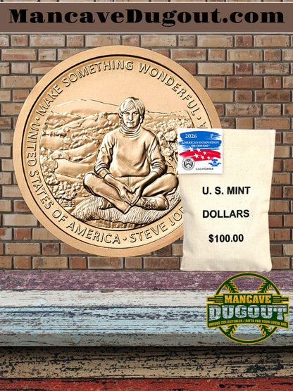 2026 American Innovation $1 Coin Bag – California – Strike Type (P)