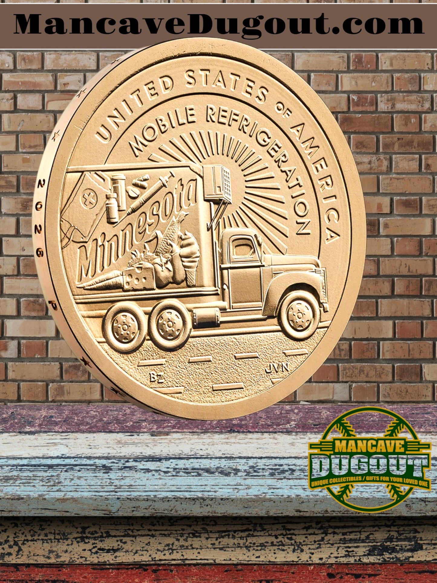 2026 American Innovation $1 Coin – Minnesota – Philadelphia Mint (P) – U.S. Mint Bags